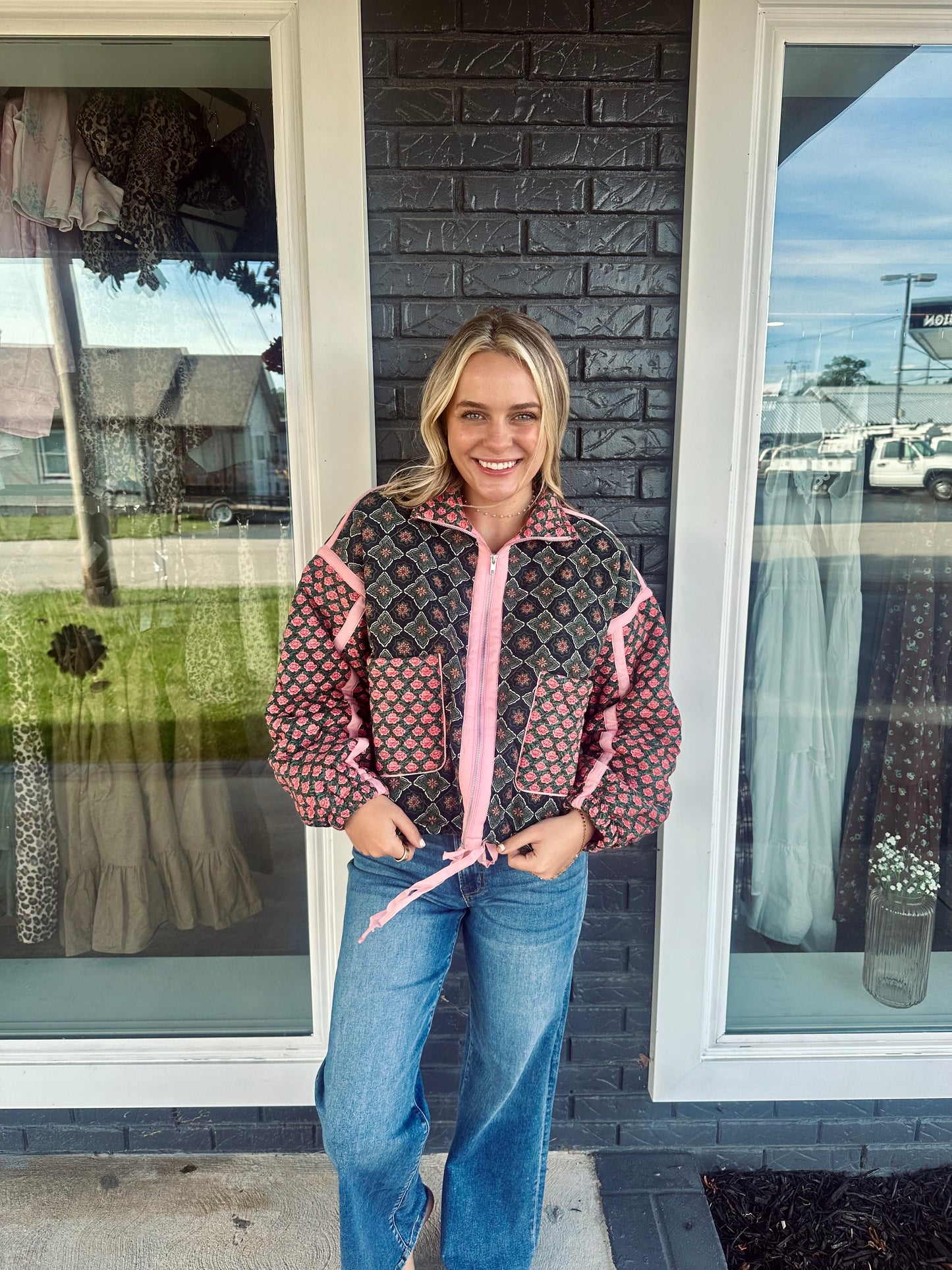 BEFORE I LEAVE QUILTED JACKET