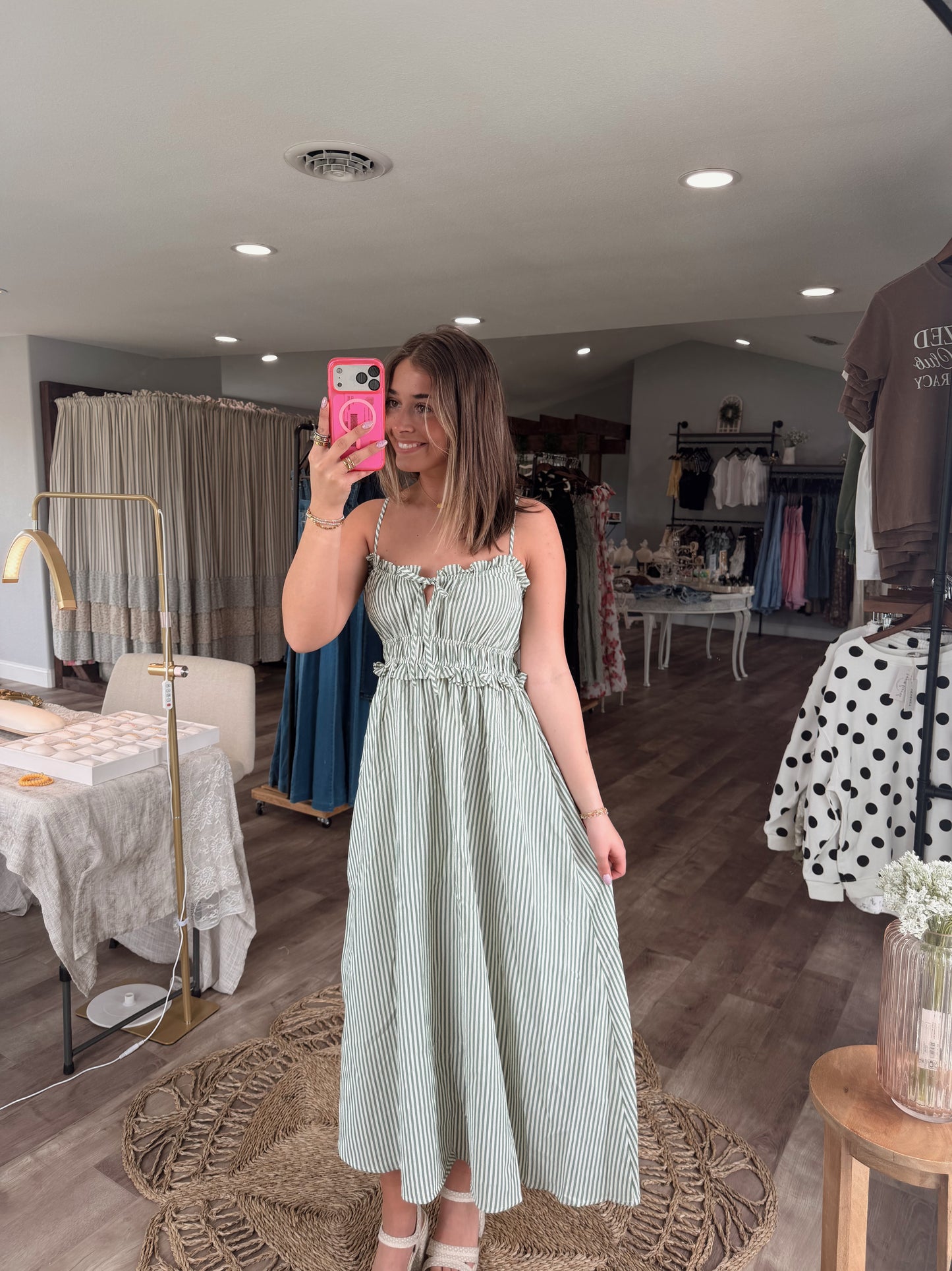 Unwritten Stripe Maxi (Green)