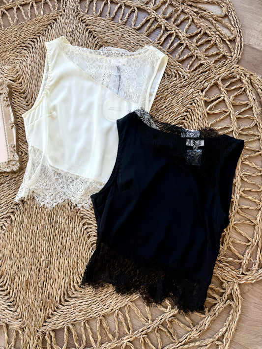 Coco Lace Trim Top