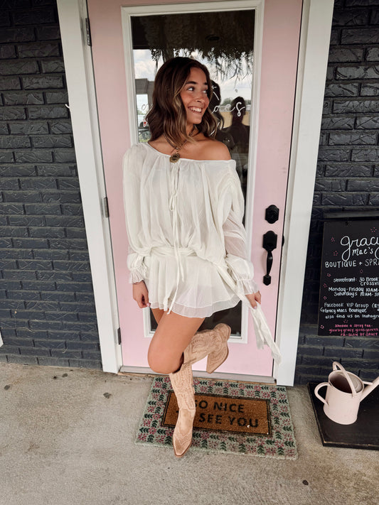 Forever Yours Chiffon Romper
