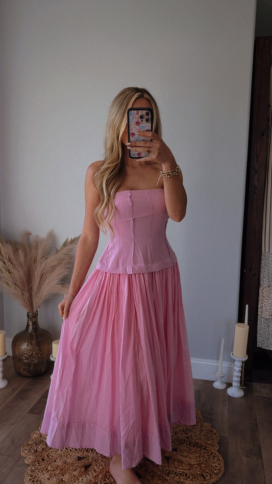 Classy Lady Strapless Maxi